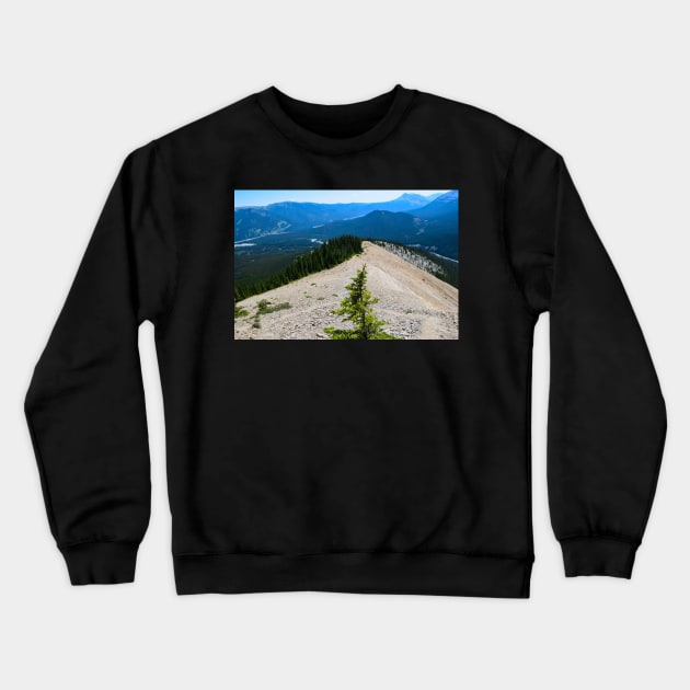 Lone Pine on the mountains top Crewneck Sweatshirt by CanadianWild418